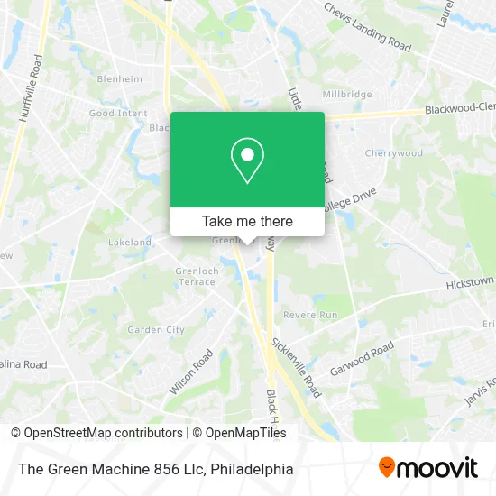 The Green Machine 856 Llc map