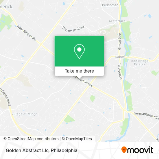 Golden Abstract Llc map