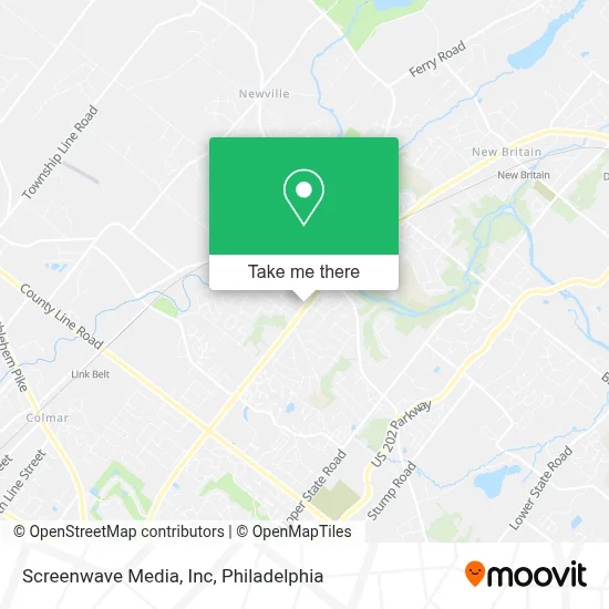 Screenwave Media, Inc map