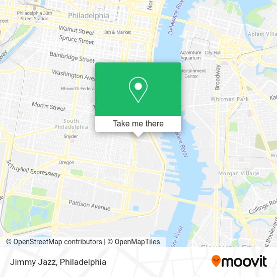 Jimmy Jazz map