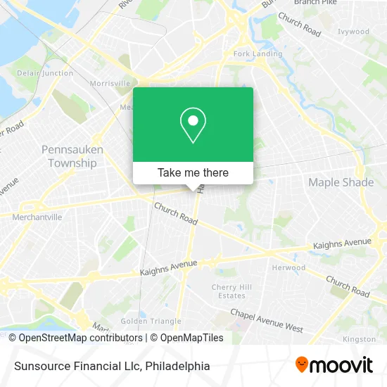 Sunsource Financial Llc map