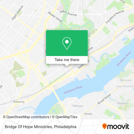 Bridge Of Hope Ministries map