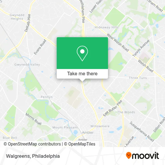 Walgreens map