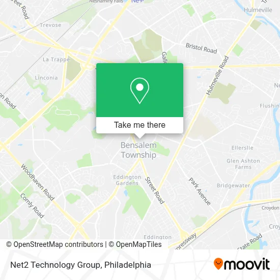 Net2 Technology Group map