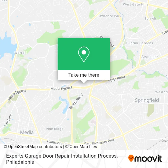 Experts Garage Door Repair Installation Process map