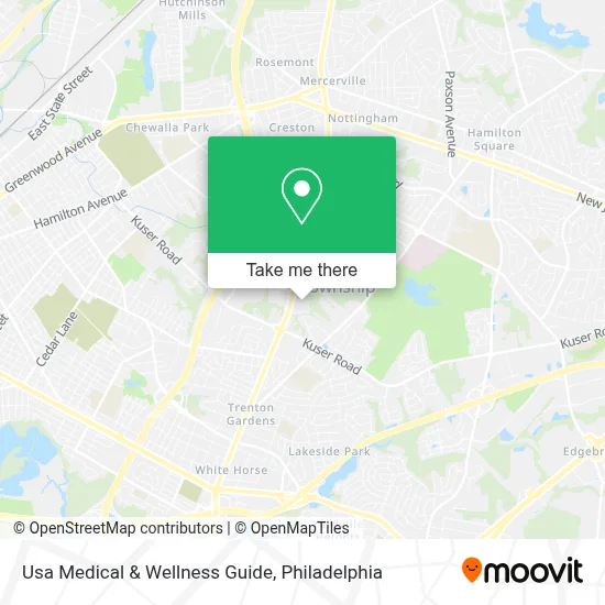 Usa Medical & Wellness Guide map