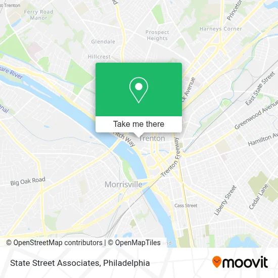 State Street Associates map