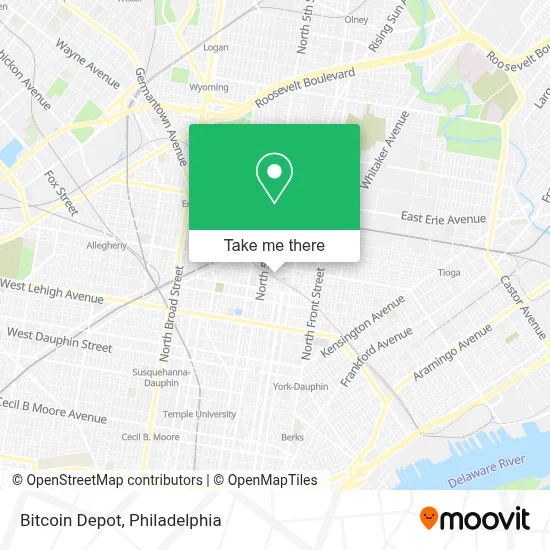 Bitcoin Depot map