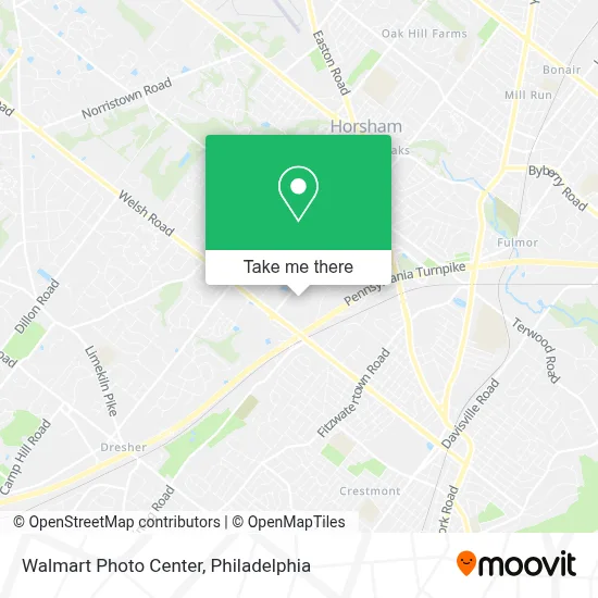 Walmart Photo Center map