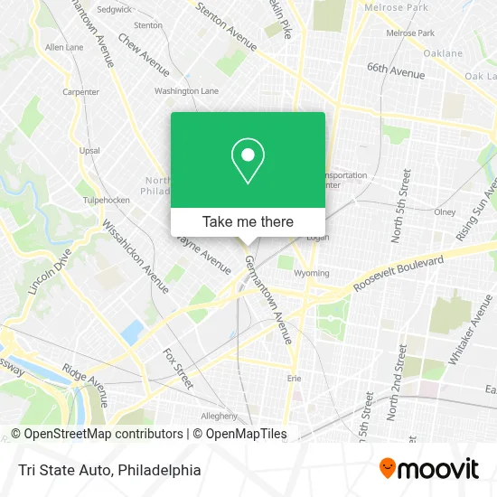 Tri State Auto map