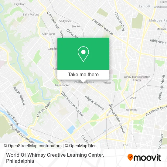 World Of Whimsy Creative Learning Center map