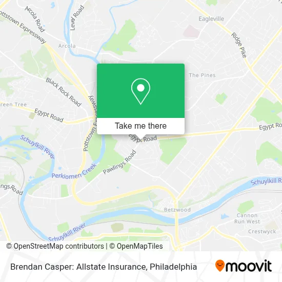 Brendan Casper: Allstate Insurance map