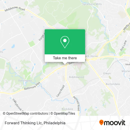 Forward Thinking Llc map