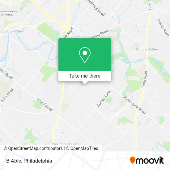 B Able map