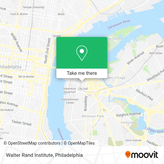 Walter Rand Institute map