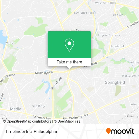 Timelinepi Inc map