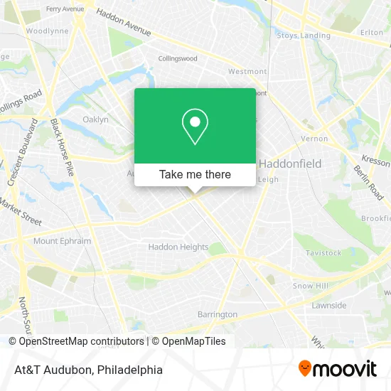 At&T Audubon map