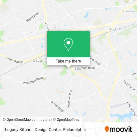 Legacy Kitchen Design Center map