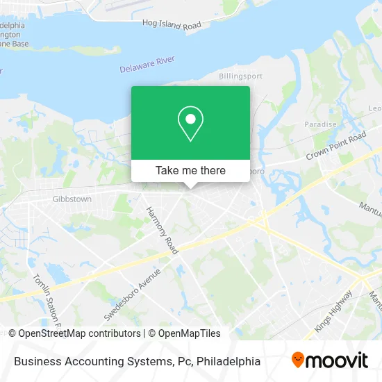 Business Accounting Systems, Pc map