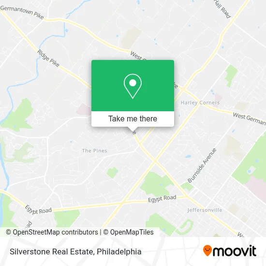 Silverstone Real Estate map