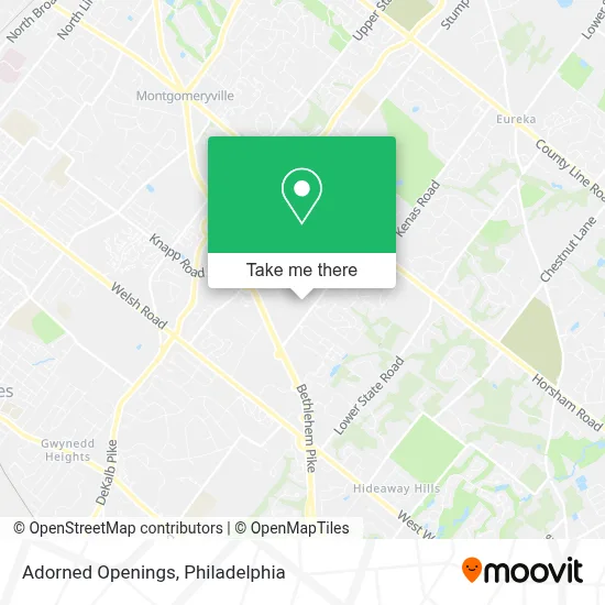 Adorned Openings map