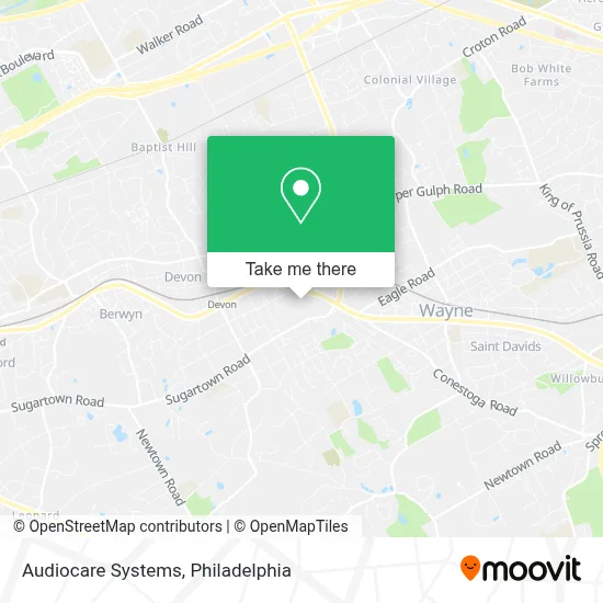 Audiocare Systems map