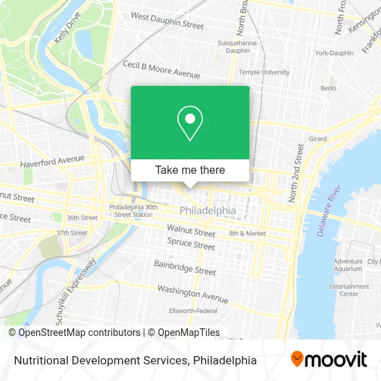 Nutritional Development Services map