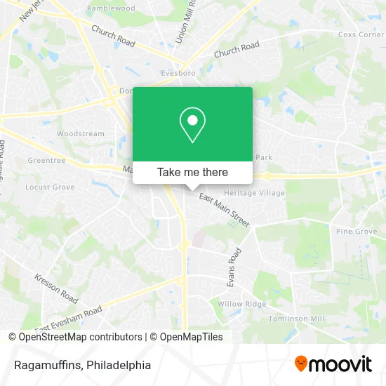 Ragamuffins map