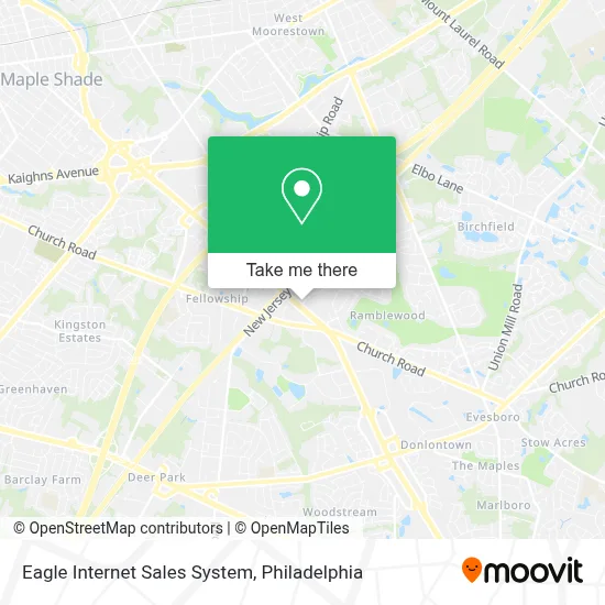 Eagle Internet Sales System map