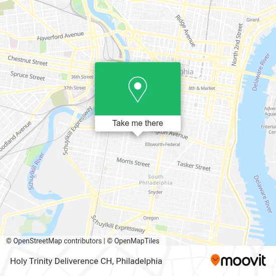 Holy Trinity Deliverence CH map