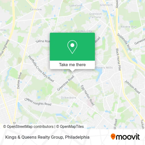 Kings & Queens Realty Group map