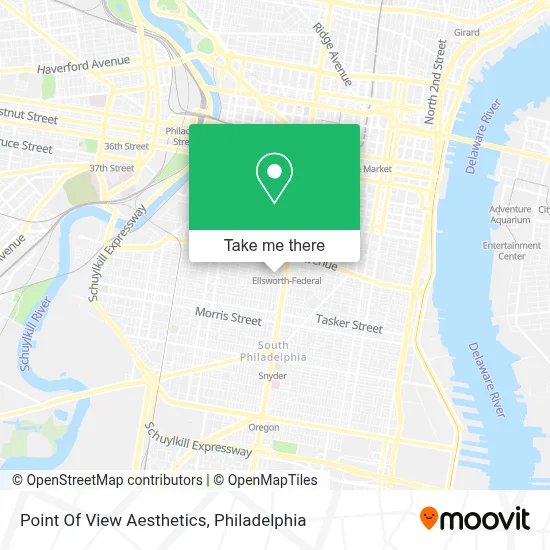 Point Of View Aesthetics map