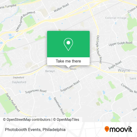 Photobooth Events map