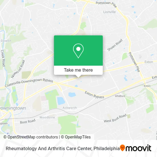 Rheumatology And Arthritis Care Center map