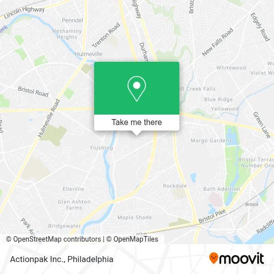 Actionpak Inc. map