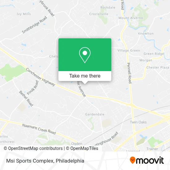 Msi Sports Complex map