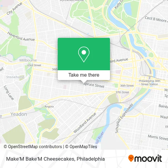 Make'M Bake'M Cheesecakes map