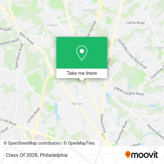 Class Of 2028 map