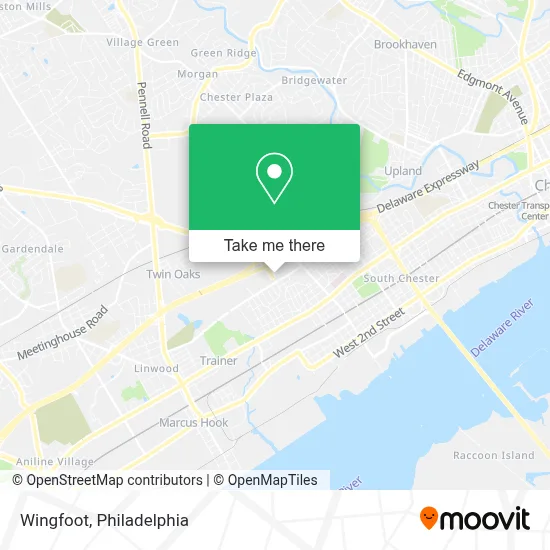 Wingfoot map