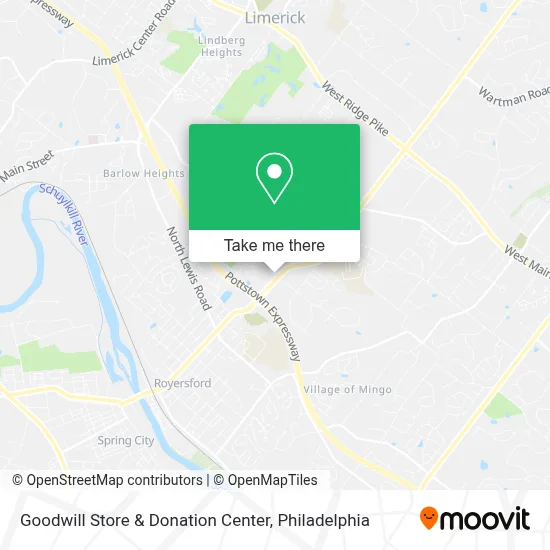 Goodwill Store & Donation Center map
