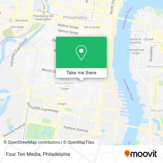 Four Ten Media map