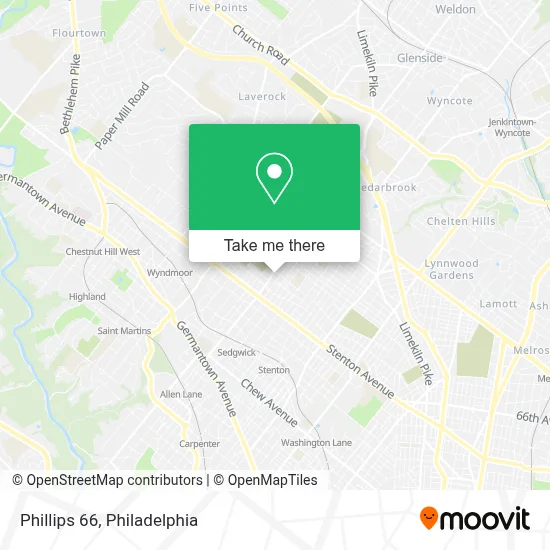 Phillips 66 map