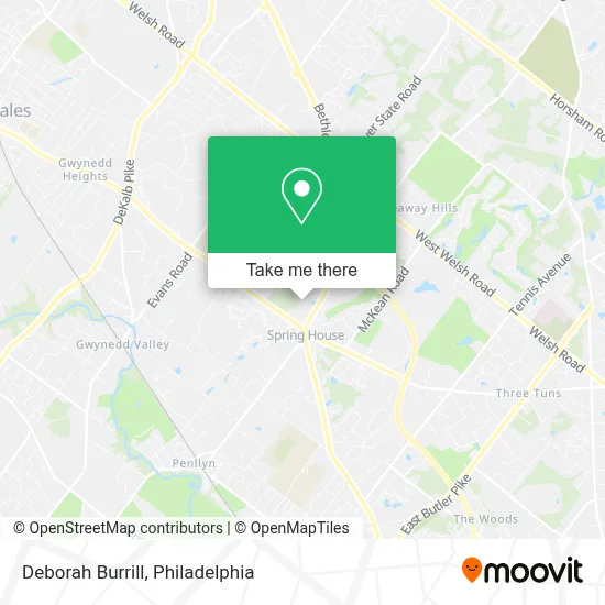 Deborah Burrill map