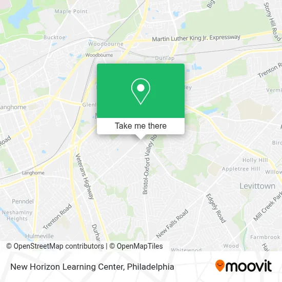 New Horizon Learning Center map