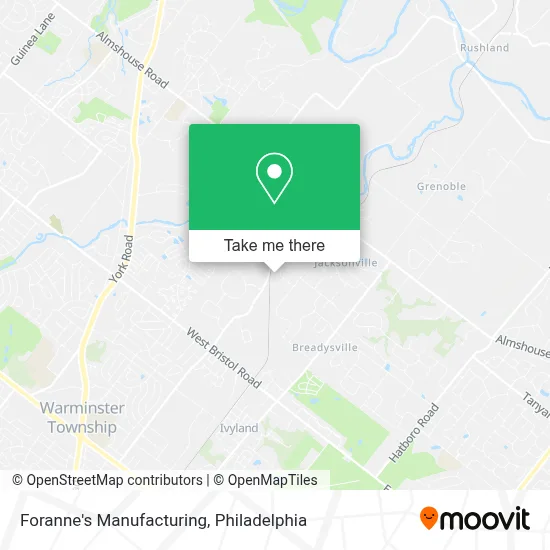 Foranne's Manufacturing map