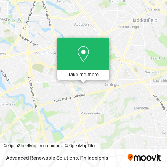 Advanced Renewable Solutions map