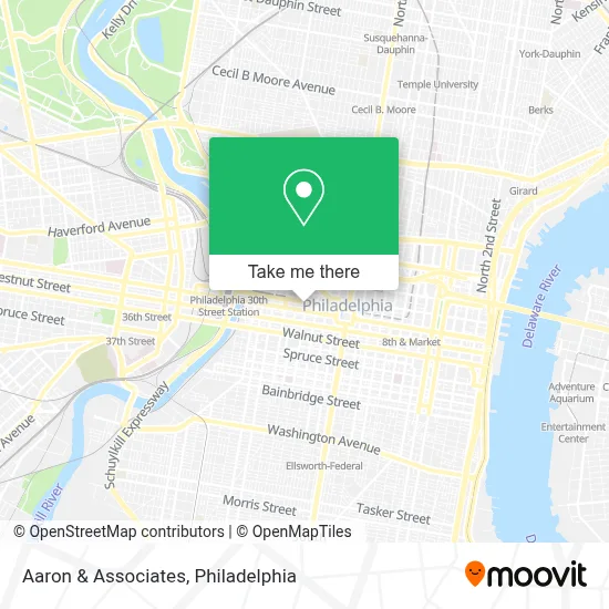 Aaron & Associates map