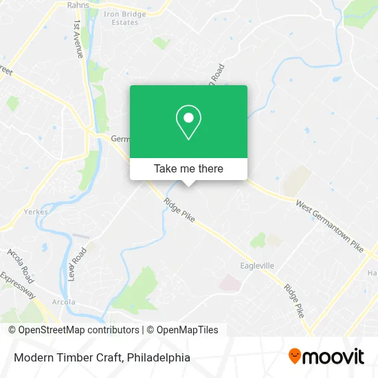 Modern Timber Craft map