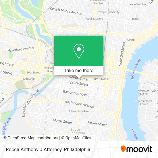 Rocca Anthony J Attorney map