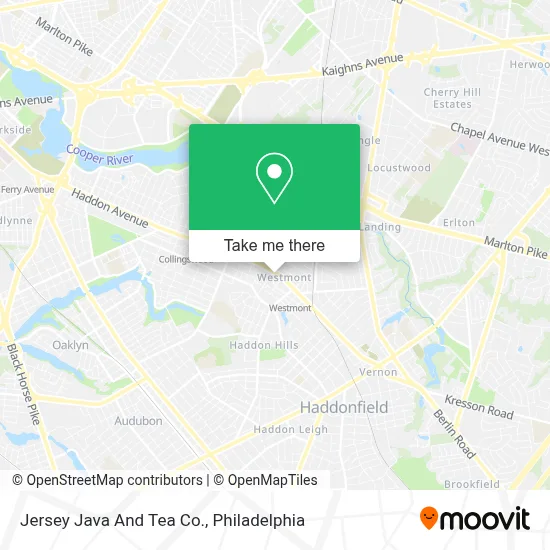 Jersey Java And Tea Co. map